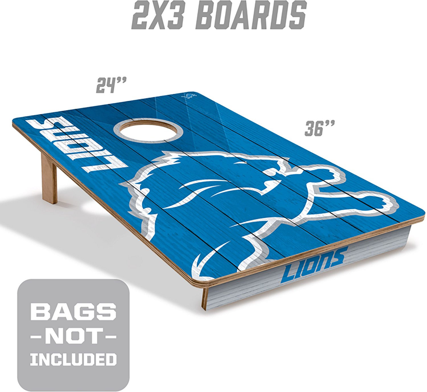 YouTheFan Detroit Lions Cornhole Game - view number 3