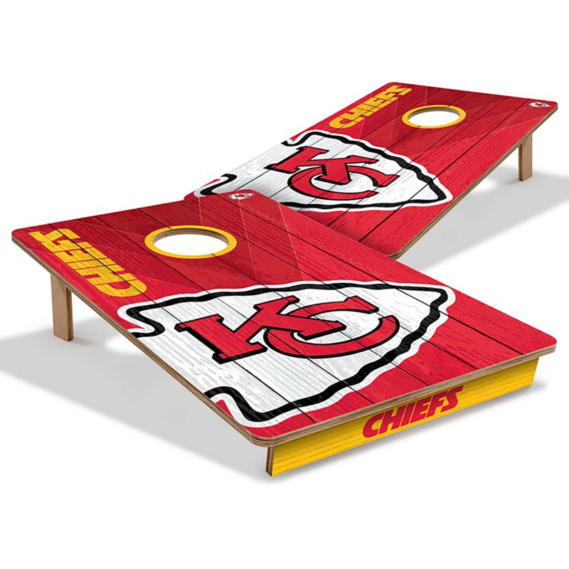 YouTheFan Kansas City Chiefs Cornhole Game