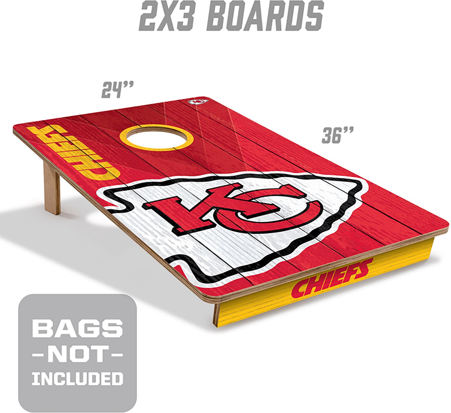 YouTheFan Kansas City Chiefs Cornhole Game - view number 3