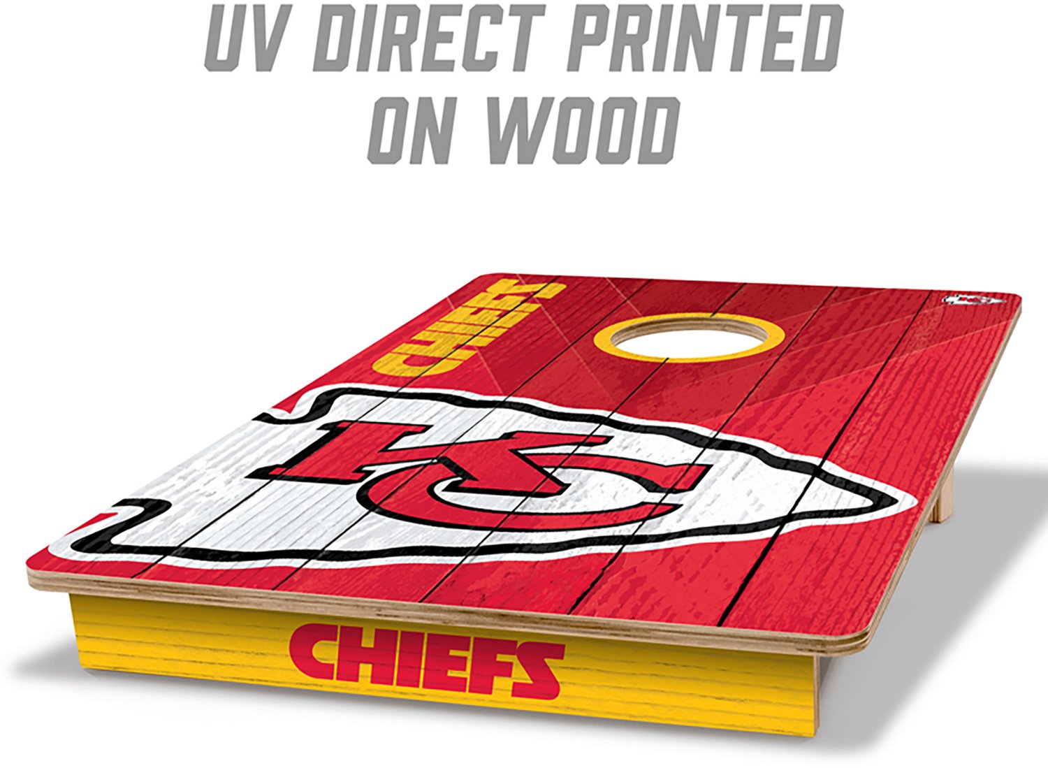 YouTheFan Kansas City Chiefs Cornhole Game - view number 5