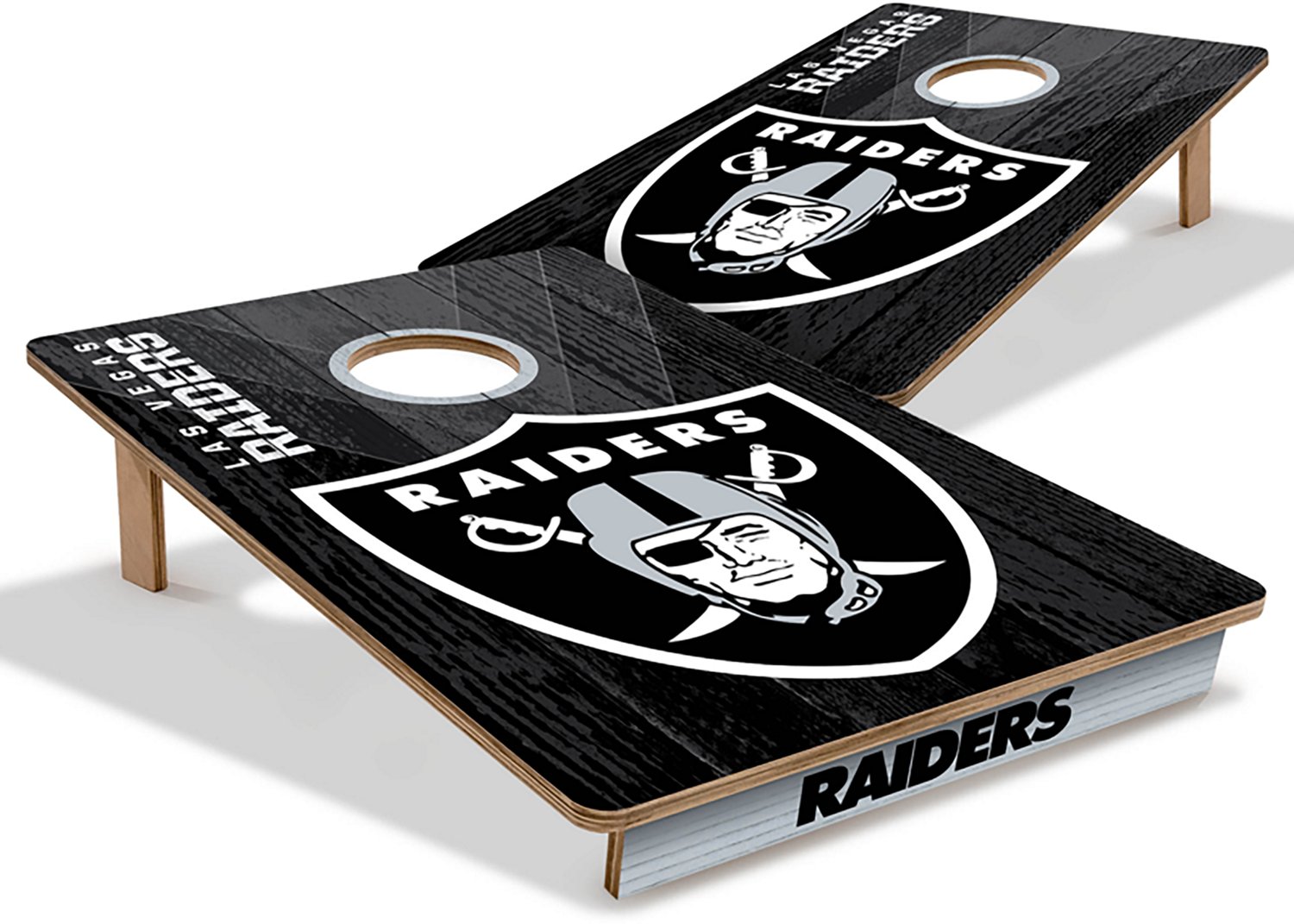 YouTheFan Las Vegas Raiders Cornhole Game