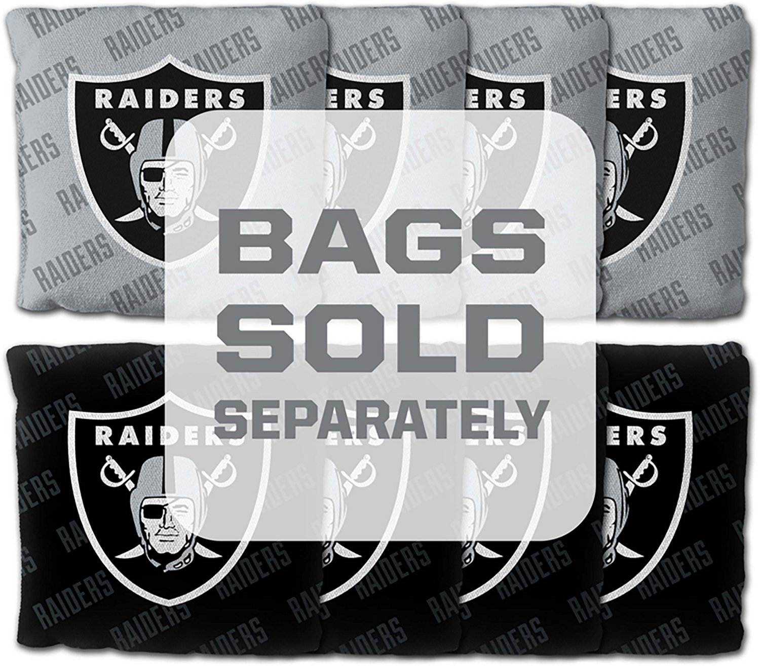 YouTheFan Las Vegas Raiders Cornhole Game - view number 2