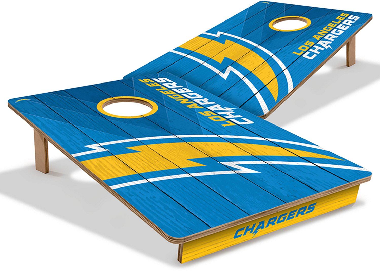 YouTheFan Los Angeles Chargers Cornhole Game