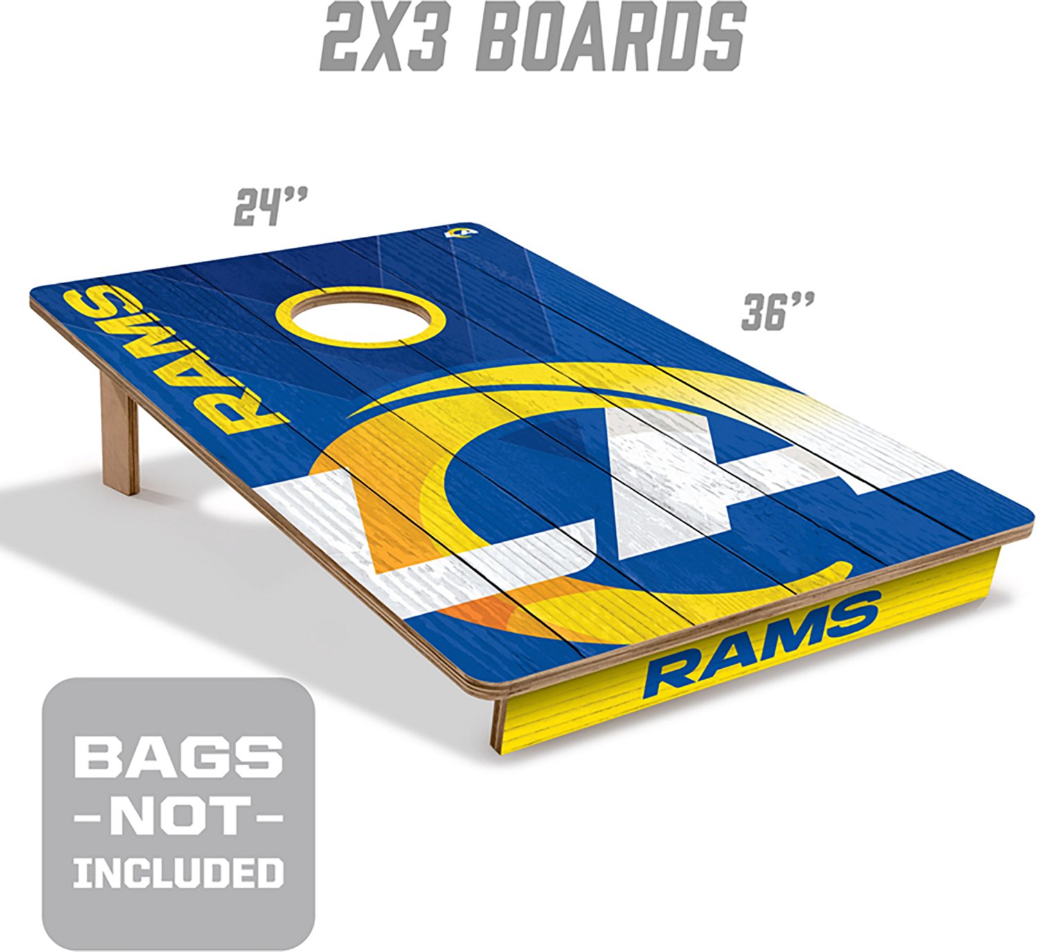 YouTheFan Los Angeles Rams Cornhole Game - view number 3