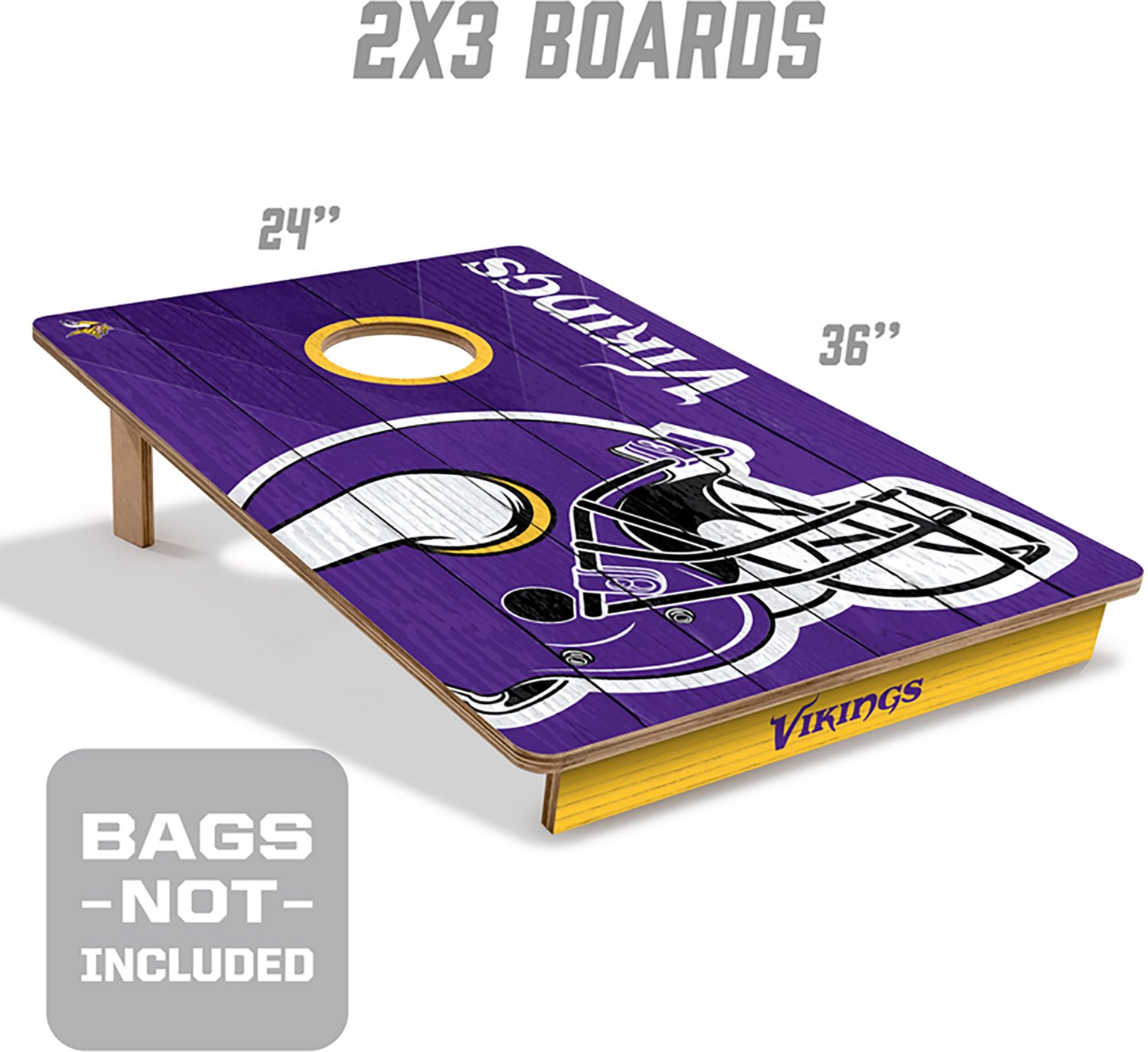 YouTheFan Minnesota Vikings Cornhole Game - view number 3