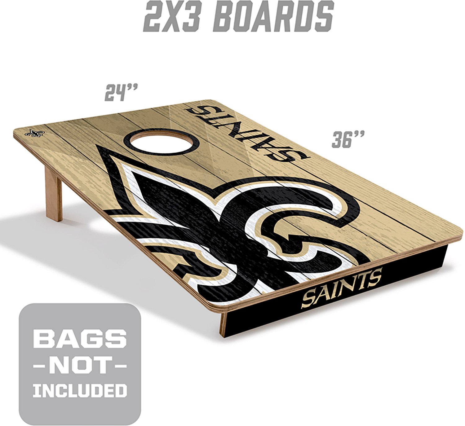 YouTheFan New Orleans Saints Cornhole Game - view number 3