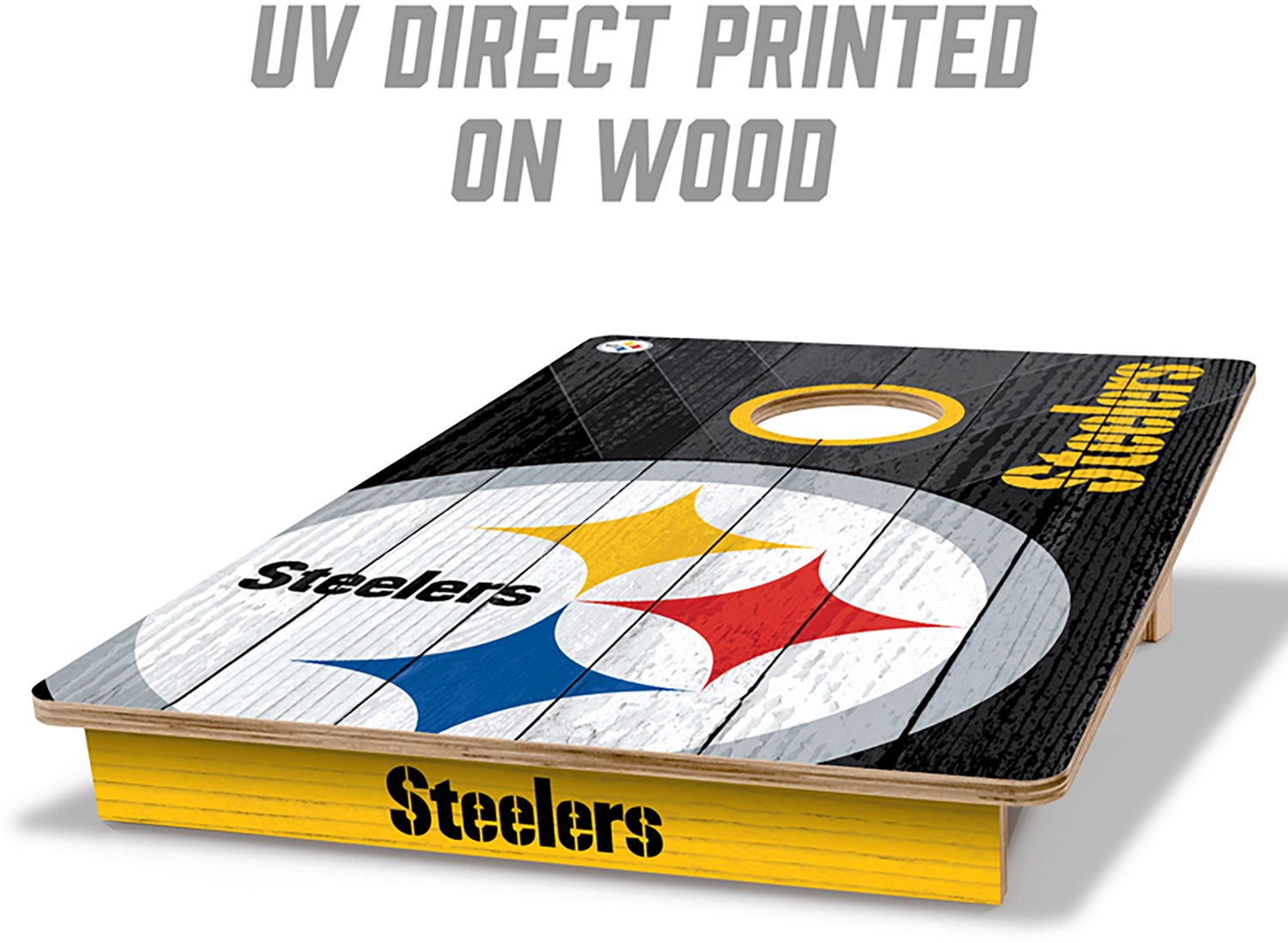 YouTheFan Pittsburgh Steelers Cornhole Game - view number 5