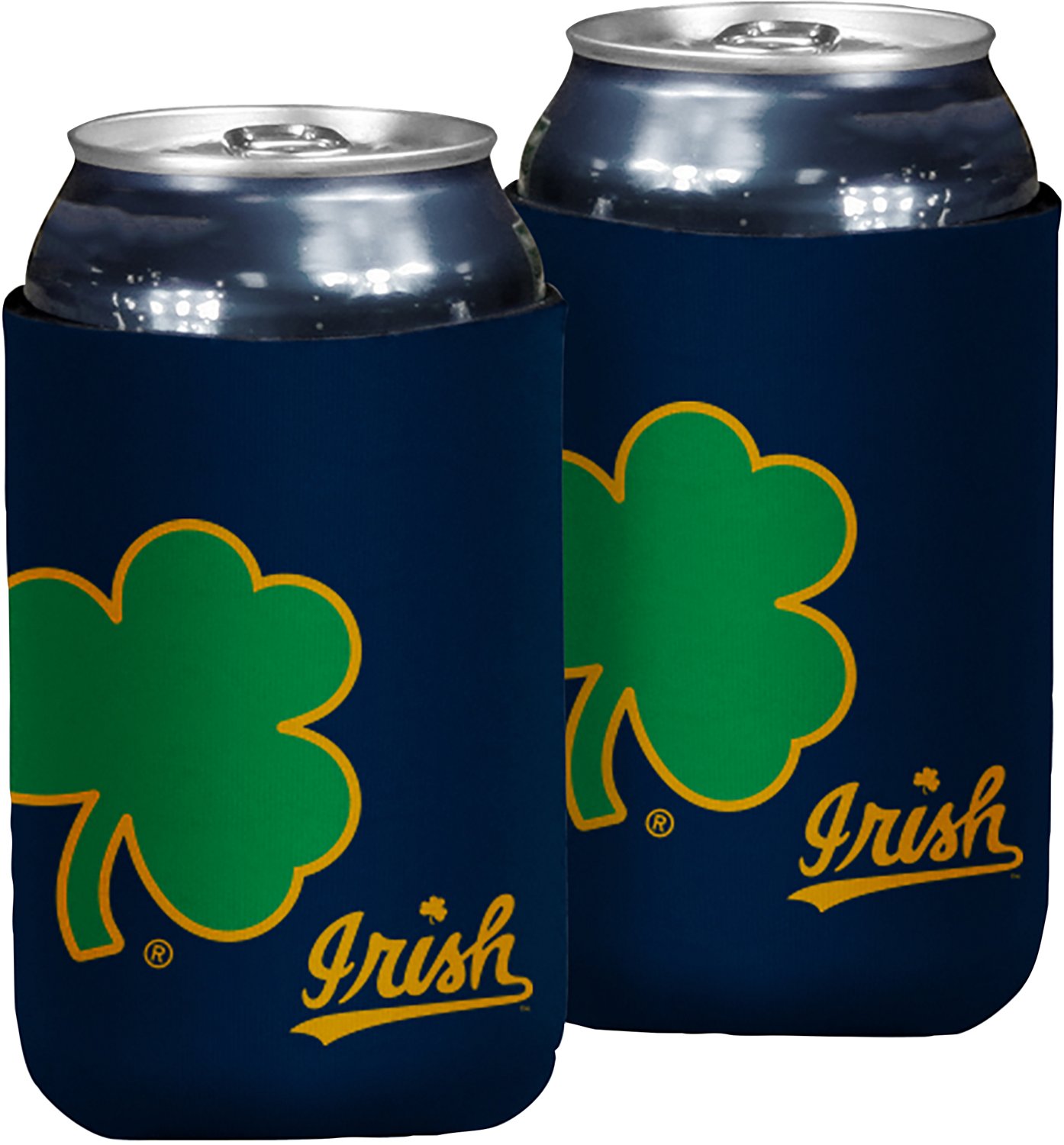 Logo Brands University of Notre Dame Oversized Logo Insulated Can Sleeve