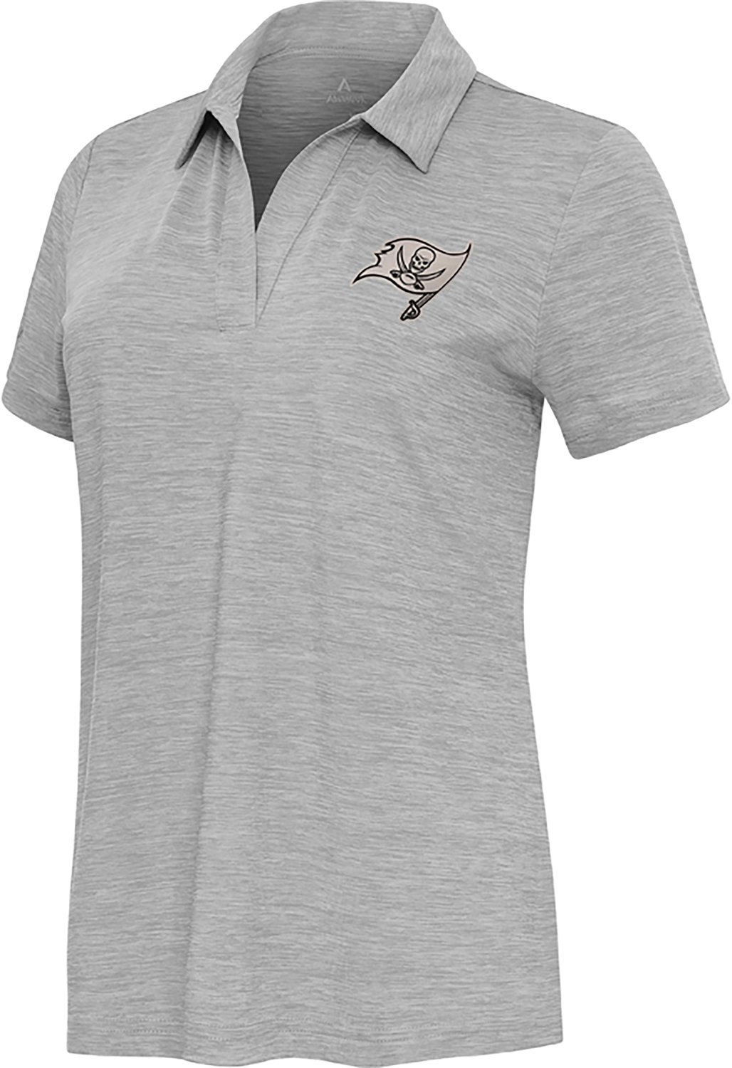 Antigua Women's Arizona Cardinals Layout V-neck Polo Shirt