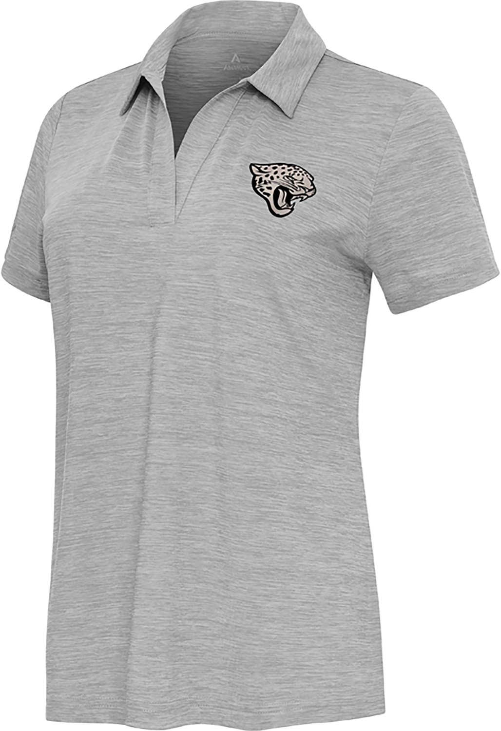 Antigua Women's Cleveland Browns Layout V-neck Polo Shirt
