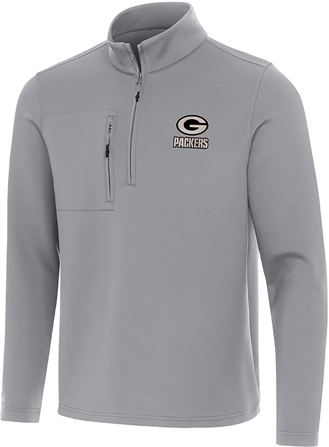 Antigua Men's Cleveland Browns Subtle 1/4-Zip Pullover Top