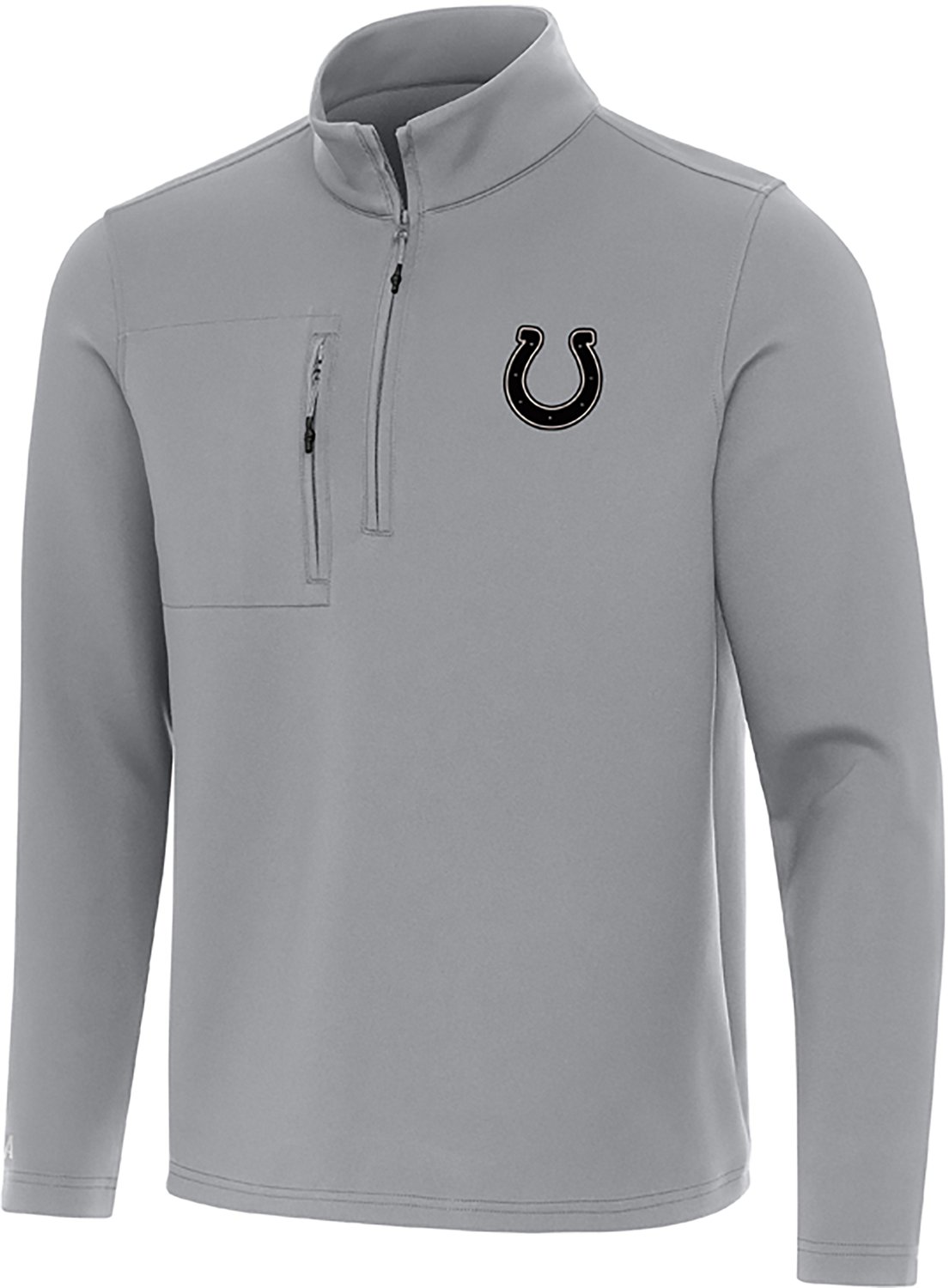 Antigua Men's Denver Broncos Content 1/4-Zip Pullover Top