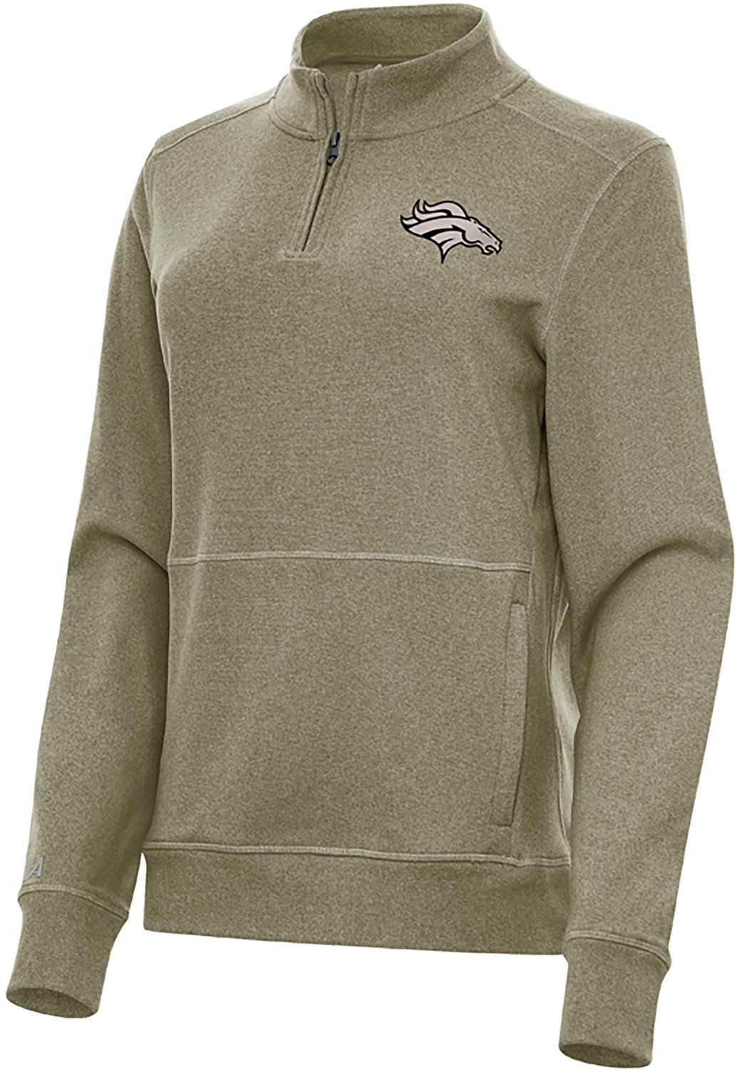 Antigua Men's Minnesota Vikings Reprocess 1/4-Zip Pullover Top