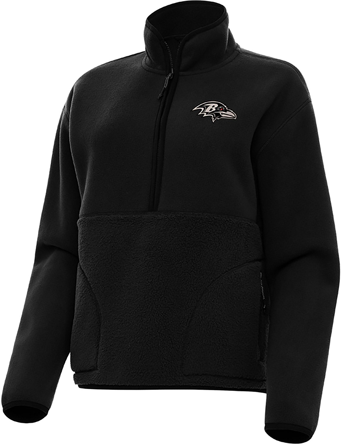 Antigua Men's New England Patriots Insider 1/4-Zip Pullover Top