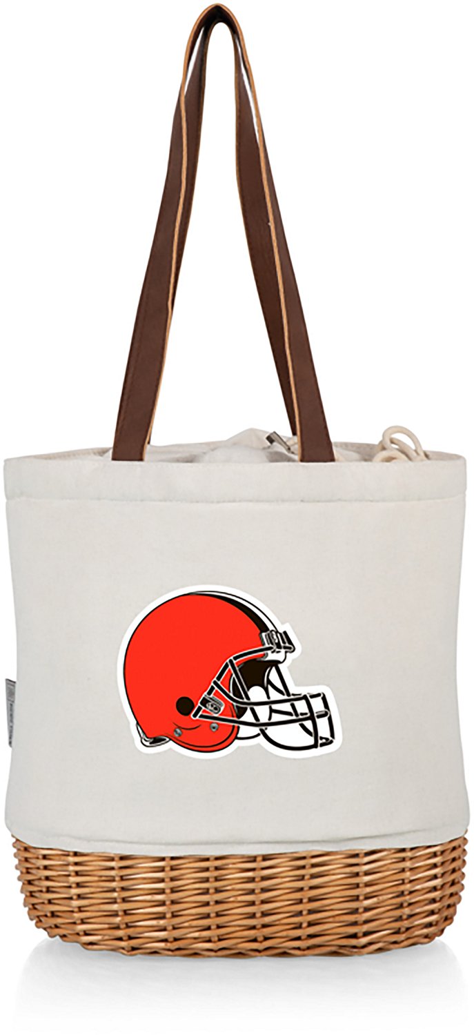 Picnic Time Cleveland Browns Pico Willow and Canvas Lunch Basket