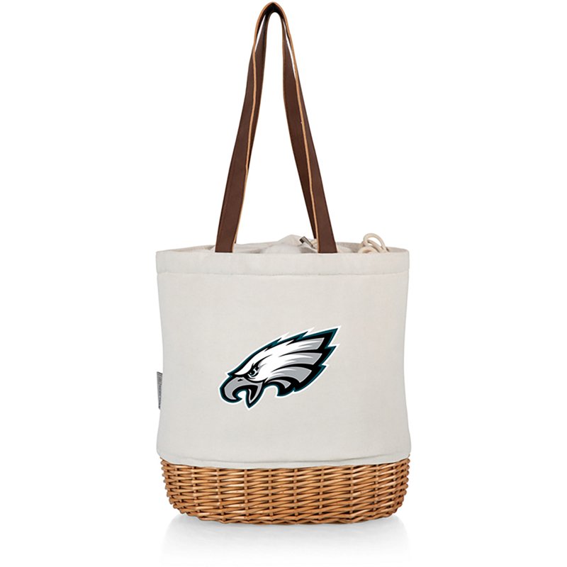 Picnic Time Philadelphia Eagles Pico Willow and Canvas Lunch Basket