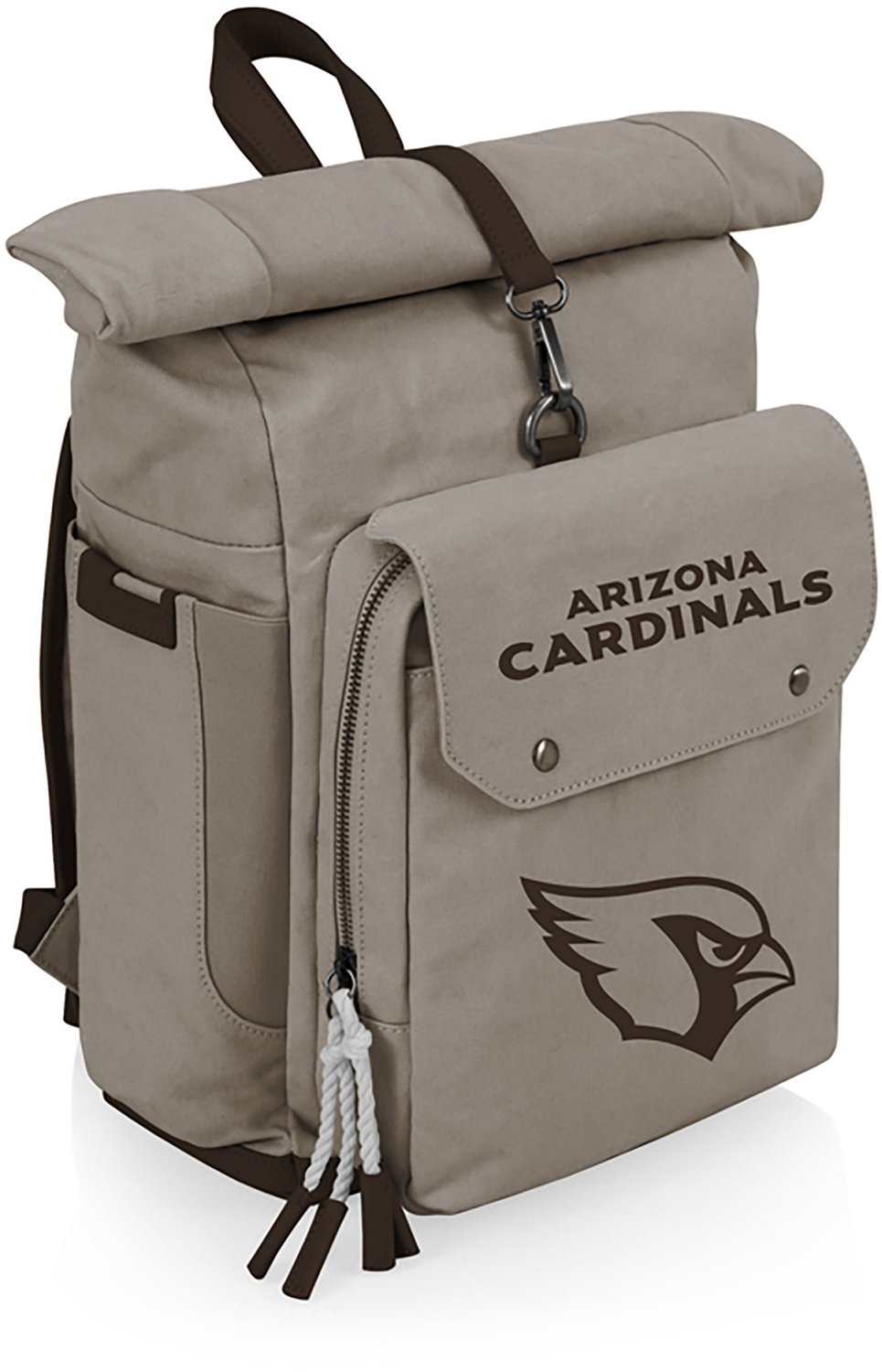 Picnic Time Arizona Cardinals Carmel Roll Top 35 Can Backpack Cooler - view number 2