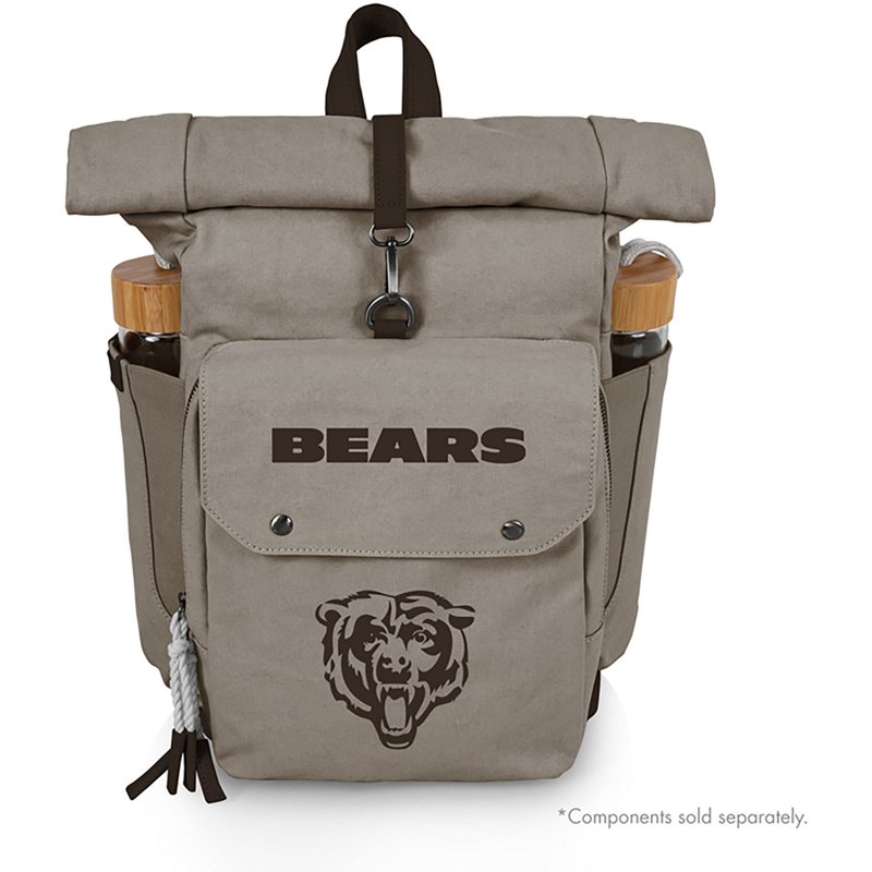 Picnic Time Chicago Bears Carmel Roll Top 35 Can Backpack Cooler