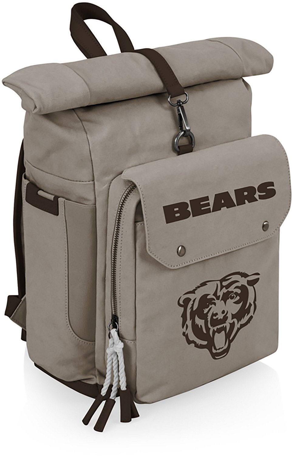 Picnic Time Chicago Bears Carmel Roll Top 35 Can Backpack Cooler - view number 2