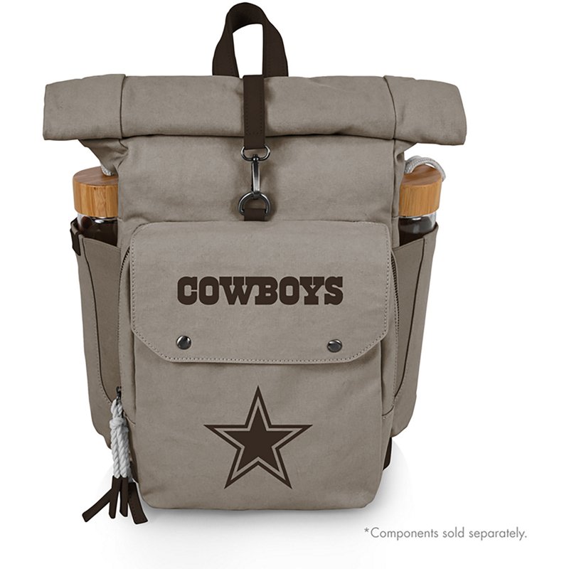 Picnic Time Dallas Cowboys Carmel Roll Top 35 Can Backpack Cooler