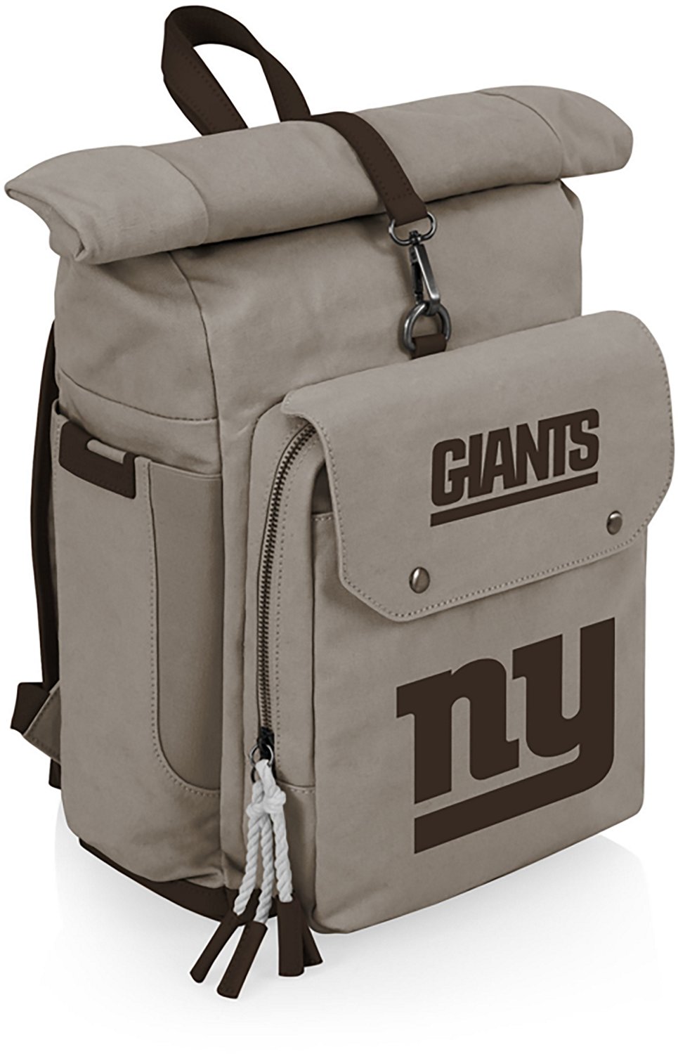 Picnic Time New York Giants Carmel Roll Top 35 Can Backpack Cooler - view number 2