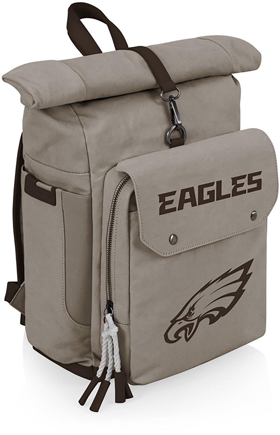 Picnic Time Philadelphia Eagles Carmel Roll Top 35 Can Backpack Cooler - view number 2