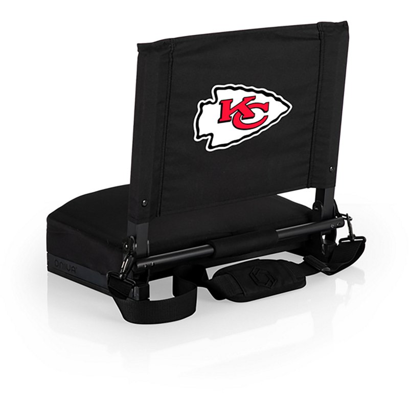 Picnic Time Kansas City Chiefs Gridiron Folding Padded Stadium Seat