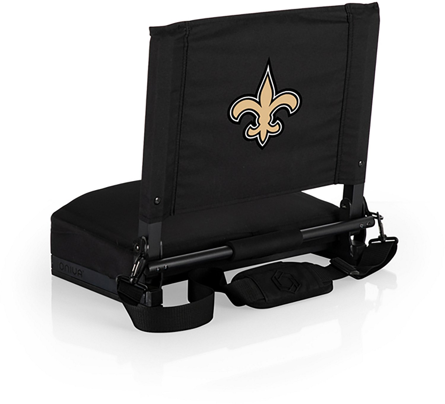 Picnic Time New Orleans Saints Gridiron Folding Padded Stadium Seat
