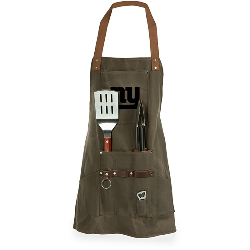Picnic Time Officially Licensed NFL New York Giants BBQ Apron with Tools