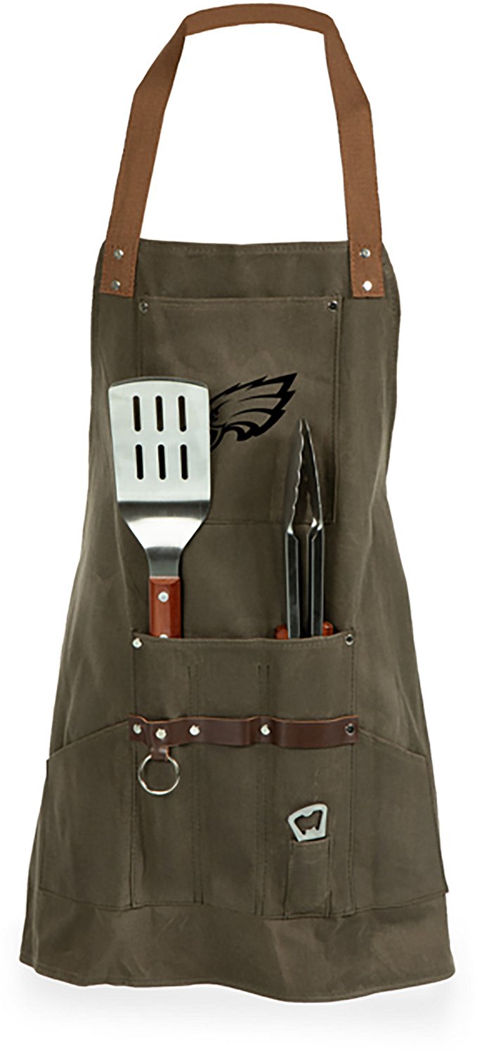 Picnic Time Philadelphia Eagles BBQ Apron with Tools & Bottle Opener