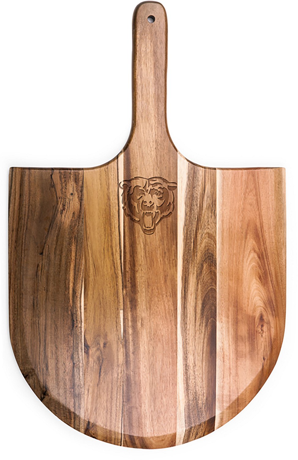Picnic Time Chicago Bears Acacia Serving Pizza Peel