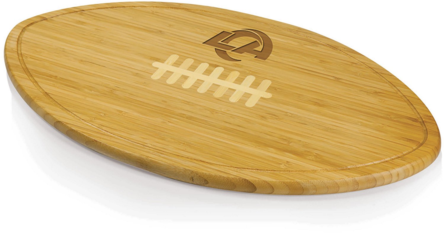 Picnic Time Los Angeles Rams Kickoff XL Football Cutting Board and Serving Tray - view number 2