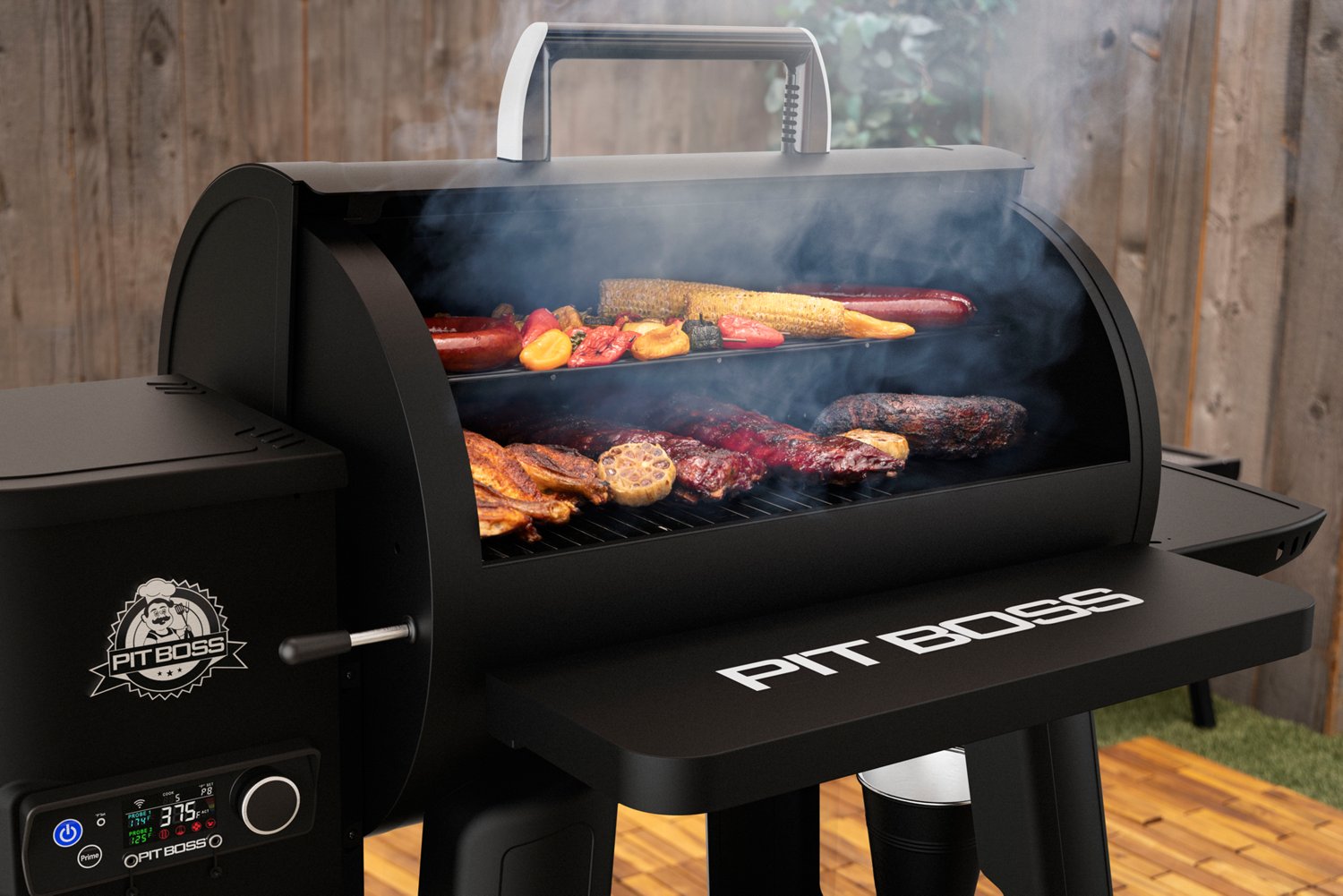 Pit Boss 850 Competition Series Roll Top Pellet Grill                                                                            - view number 6