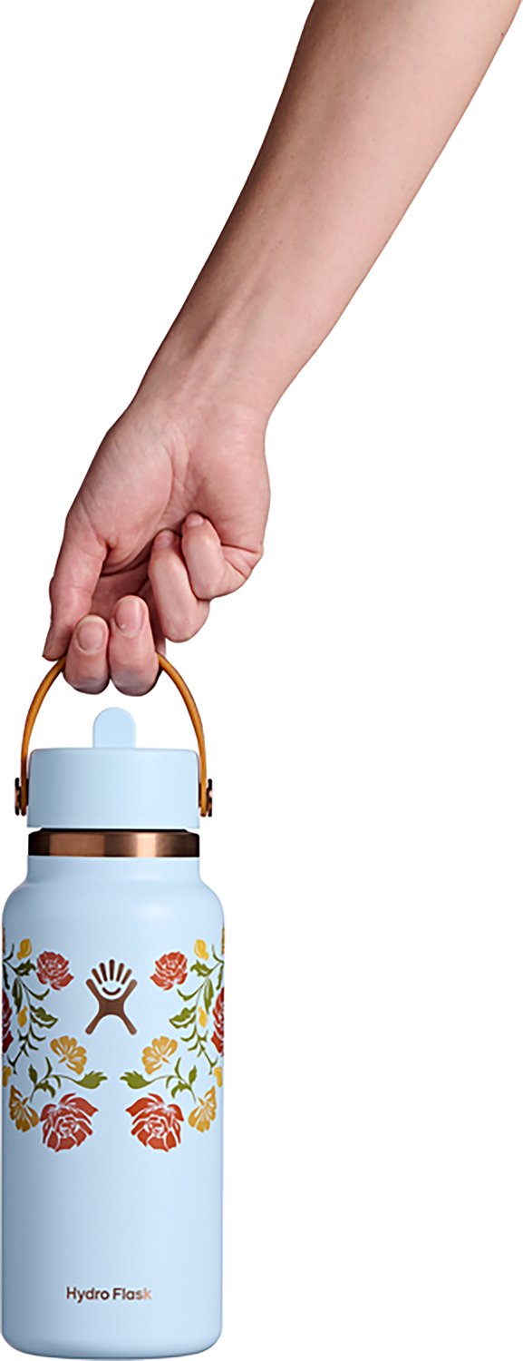 Hydro Flask 32 oz Wide Mouth Water Bottle with Flex Straw Cap - view number 3