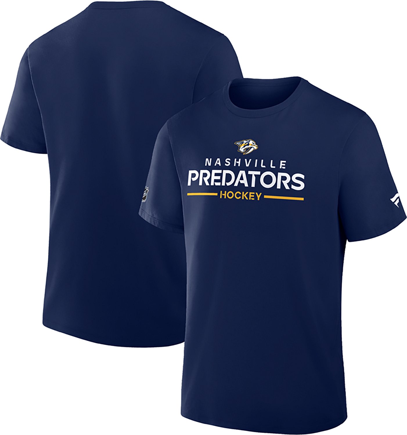 Fanatics Men's Predators Authentic Pro Primary T-shirt - view number 3