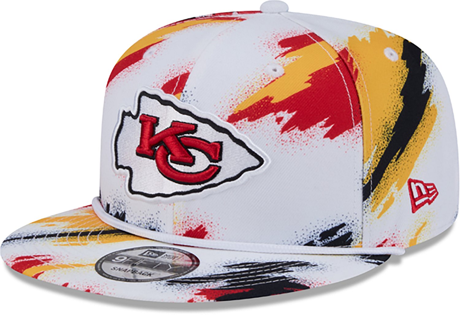 New Era Adults' Kansas City Chiefs 9FIFTY OTC Paint Cap - view number 6