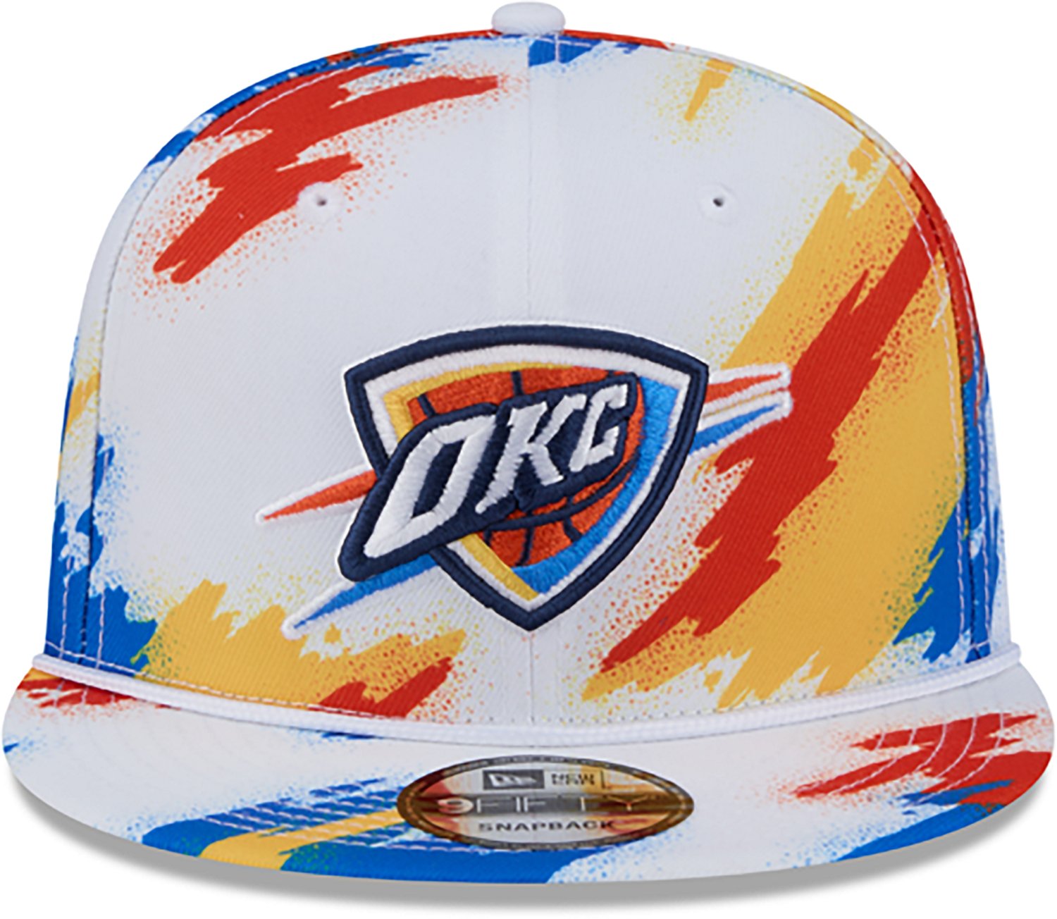 New Era Adults' Oklahoma City Thunder 9FIFTY Paint Cap