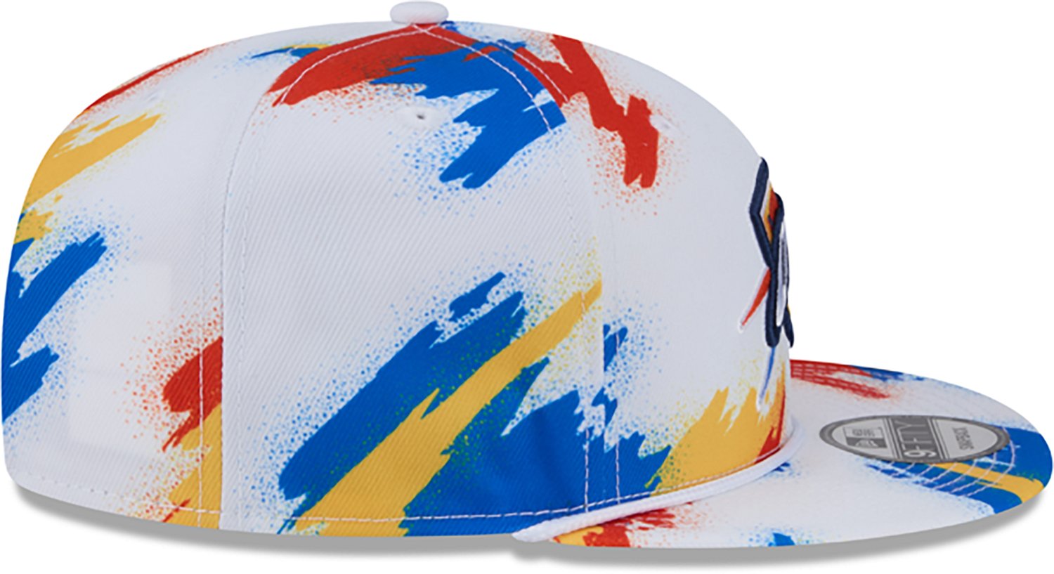 New Era Adults' Oklahoma City Thunder 9FIFTY Paint Cap - view number 3