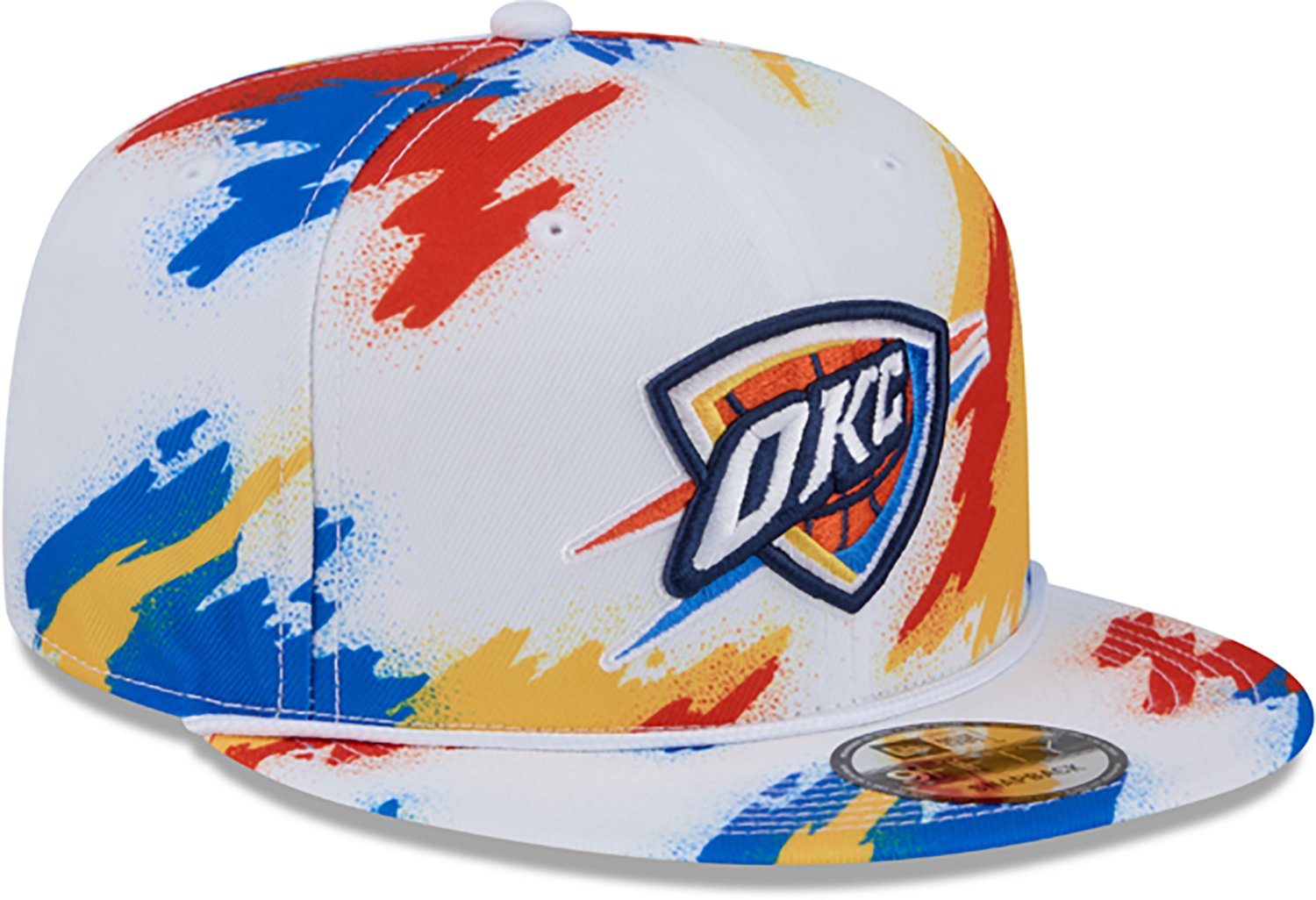 New Era Adults' Oklahoma City Thunder 9FIFTY Paint Cap - view number 5
