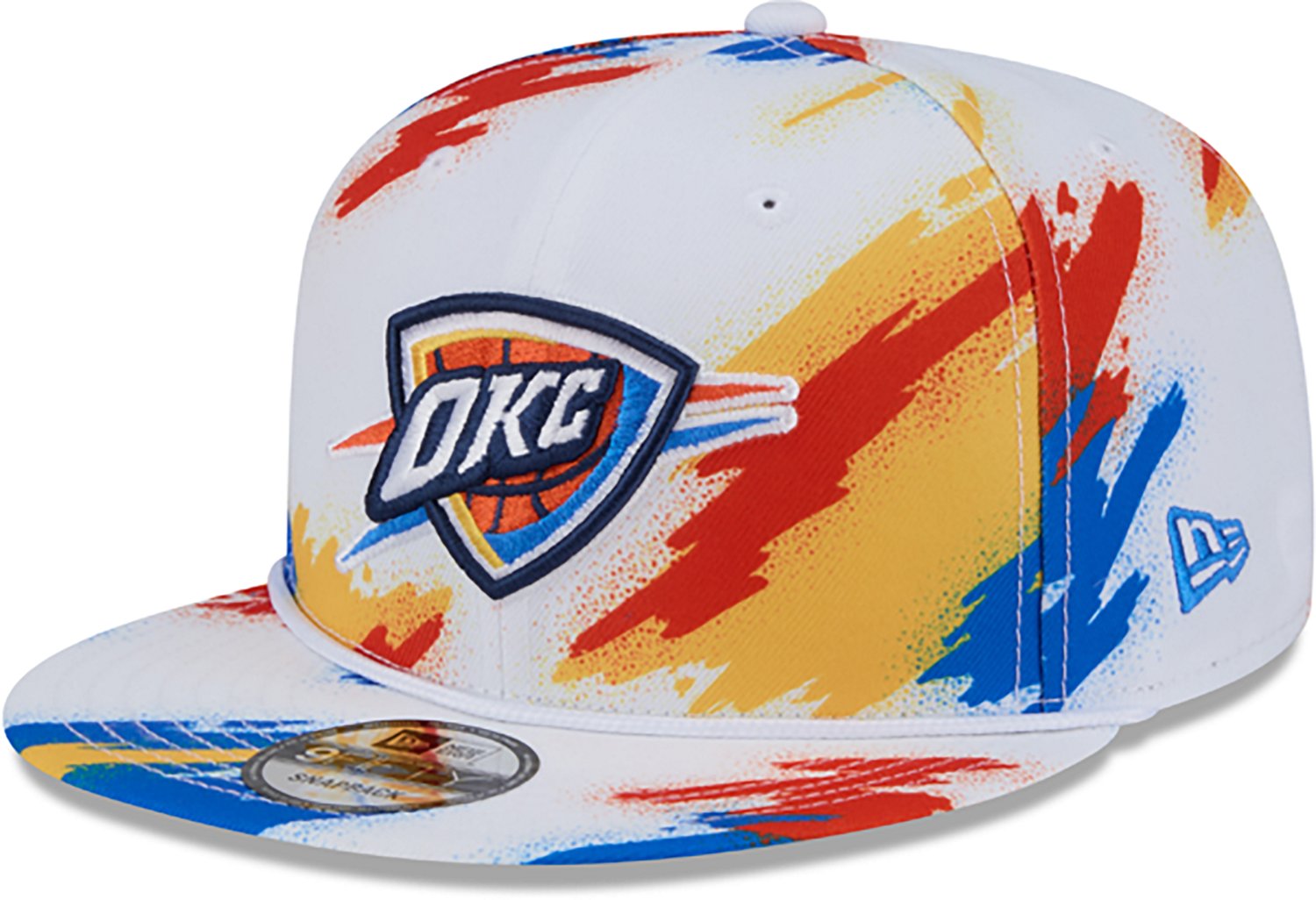New Era Adults' Oklahoma City Thunder 9FIFTY Paint Cap - view number 6