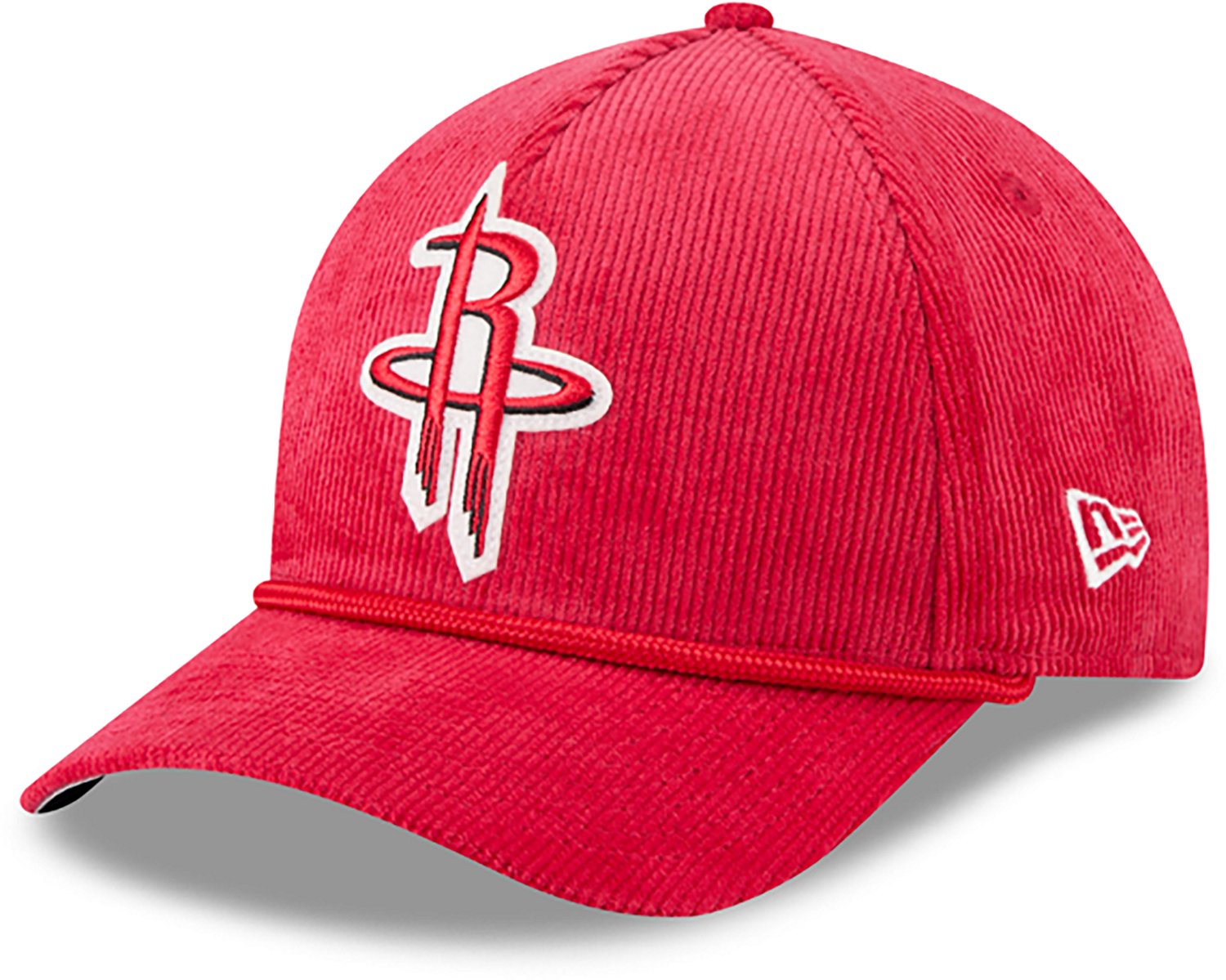 New Era Men's Houston Rockets 9FORTY Cord Cap - view number 6