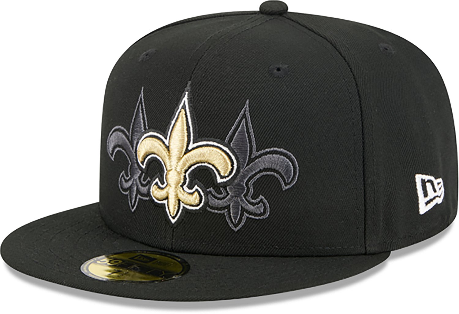 New Era Men’s New Orleans Saints Tri Hit OTC 59FIFTY Cap  - view number 6