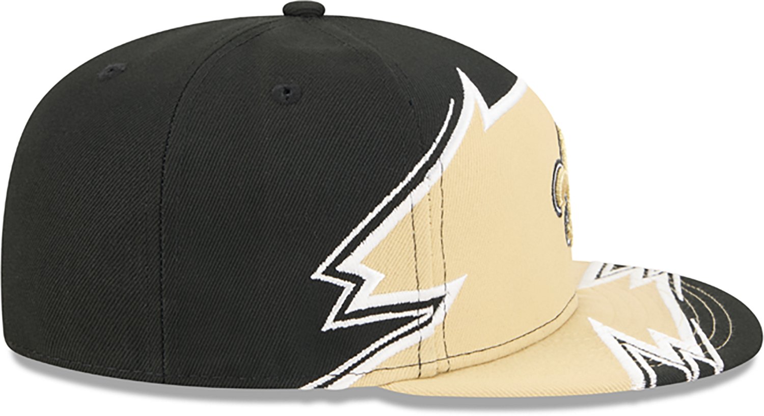 New Era Men's Saints Break Black OTC 59FIFTY Cap - view number 3