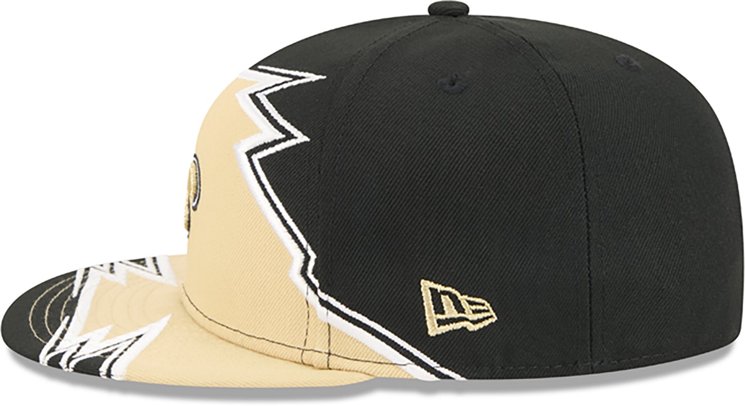 New Era Men's Saints Break Black OTC 59FIFTY Cap - view number 4