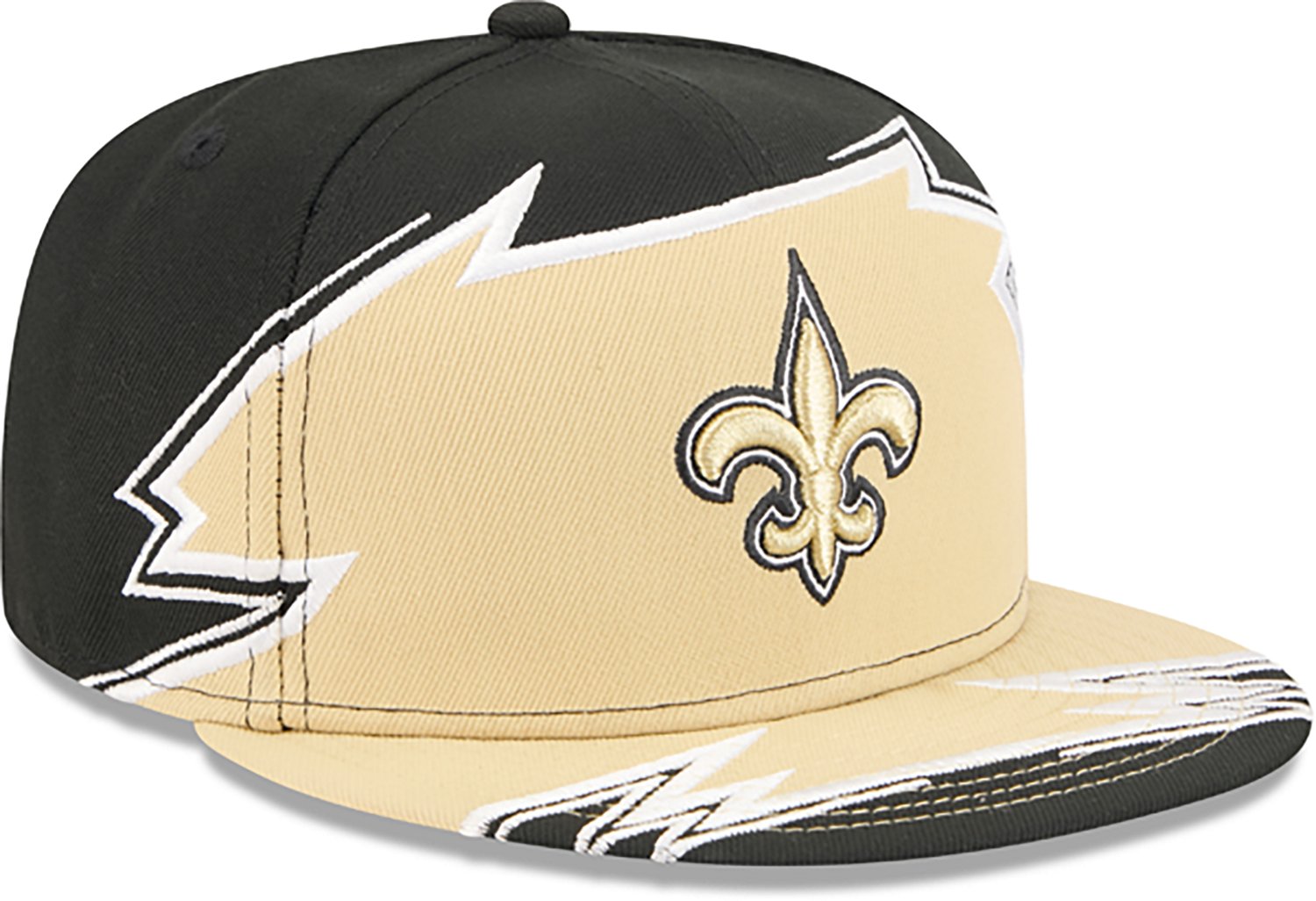 New Era Men's Saints Break Black OTC 59FIFTY Cap - view number 5