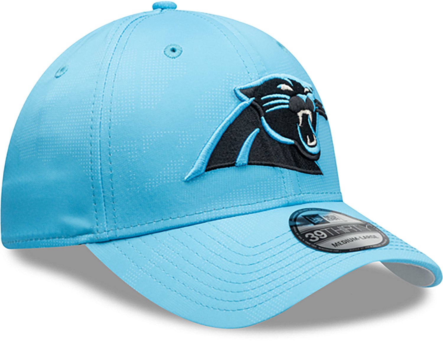 New Era Men's Carolina Panthers Tonal Camo OTC 39THIRTY Cap  - view number 3