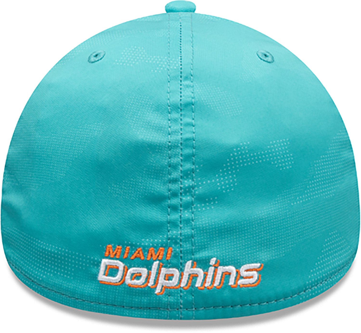 New Era Men's Dolphins Tonal Camo OTC 39THIRTY Cap - view number 2