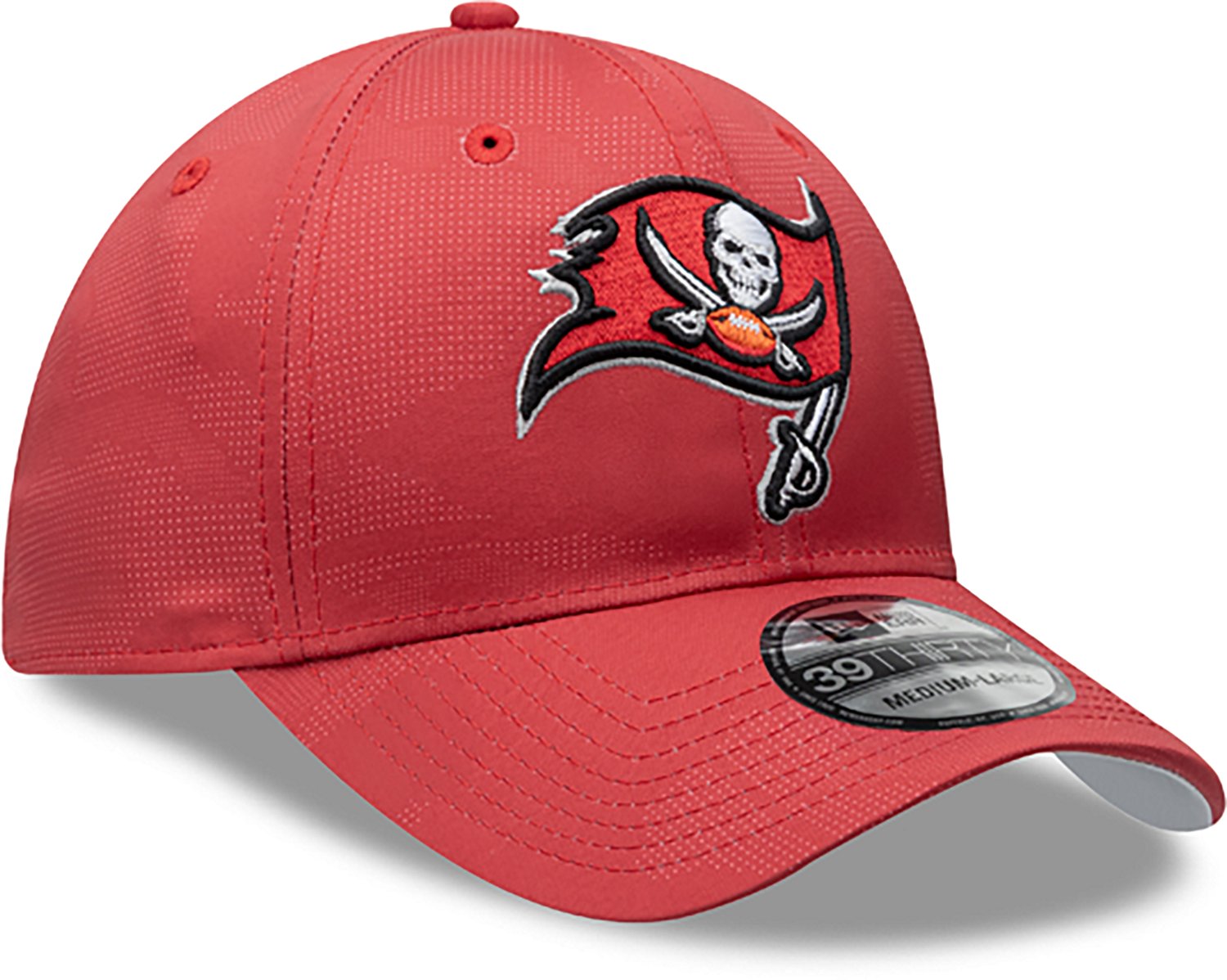 New Era Men's Buccaneers Tonal Camo OTC 39THIRTY Cap - view number 3