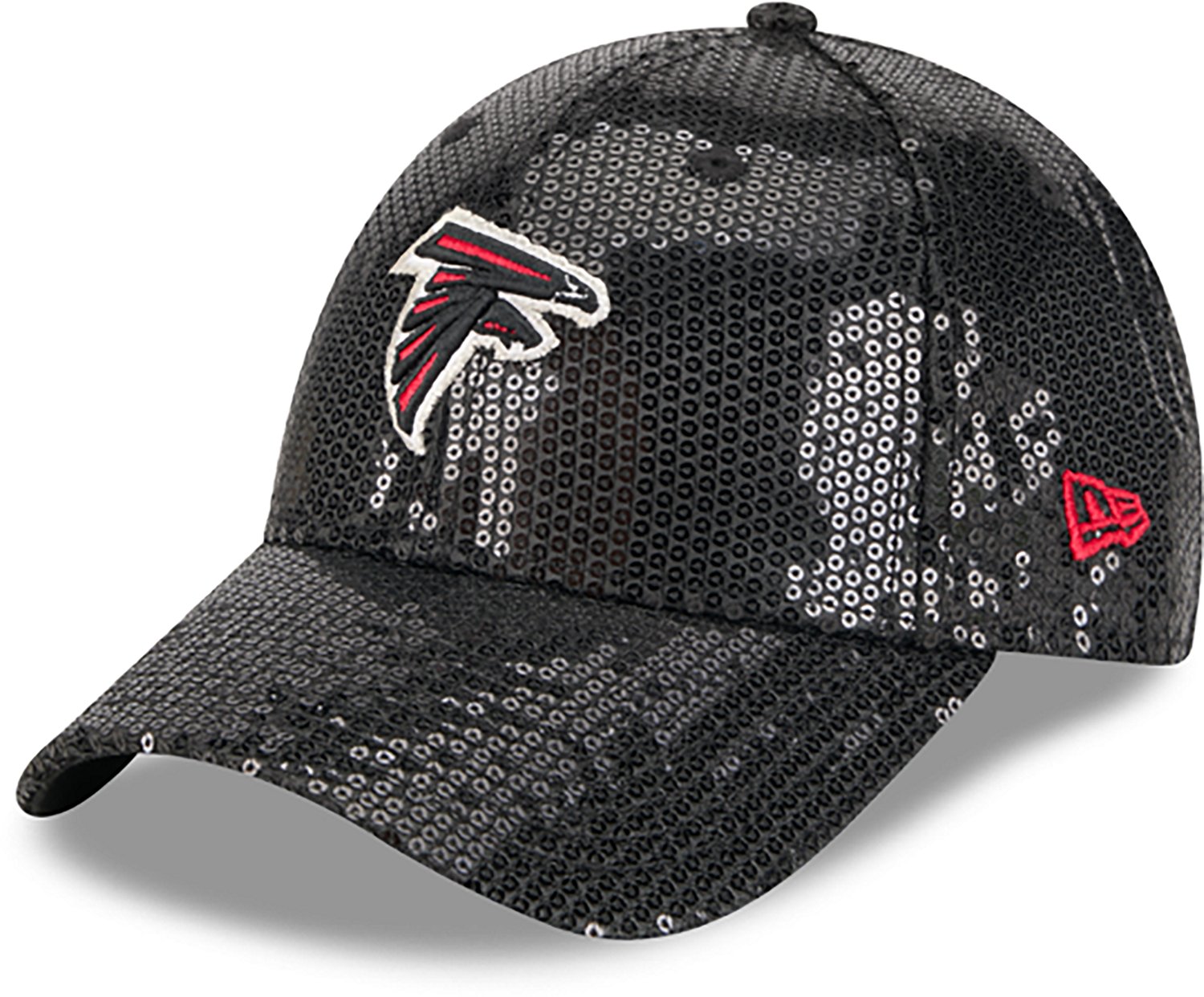 New Era Women's Atlanta Falcons Sequin OTC 9FORTY Cap  - view number 6