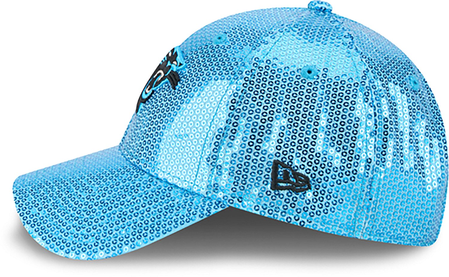 New Era Women's Panthers Sequin OTC 9Forty Cap - view number 4